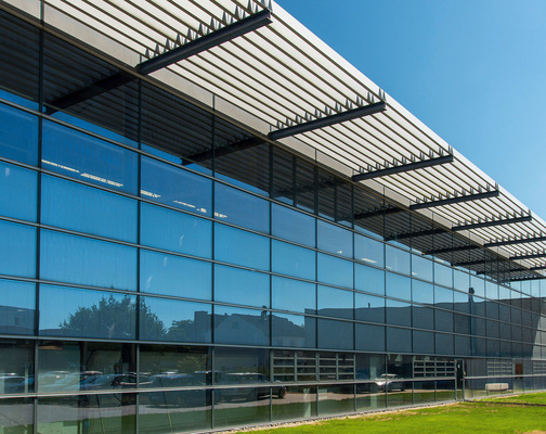 Ein weiteres wichtiges Produktsegment im Portfolio von Frerichs sind Fassadengläser.