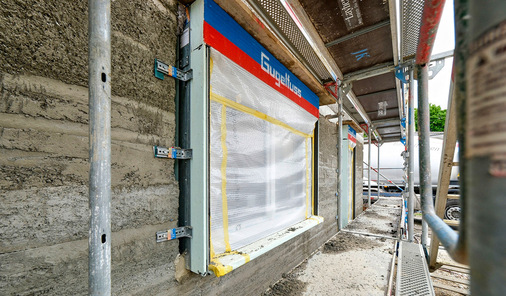 Mit seinen Windowment﻿-Systemen trug Gugelfuss zum raschen Bauablauf des 3D-Hauses in Illertissen bei.