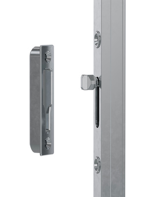 Designorientierung im Fokus: Das neue Riegelbolzen-Getriebe überzeugt durch eine dezente Optik ohne abstehende Riegelteile.