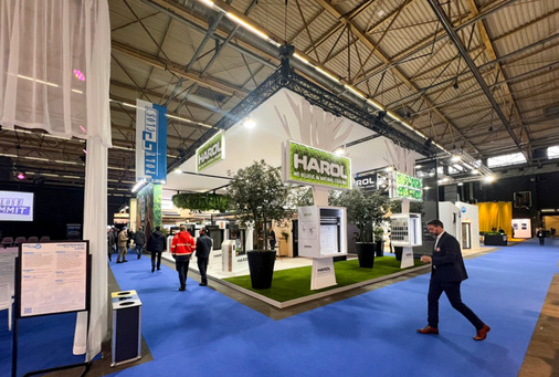 Mit einem klaren Schwerpunkt auf Pergolen und Lamellendächern, präsentierte sich Harol aber auch mit den Bereichen ZIP, Rollläden und Raffstoren sehr ausführlich.