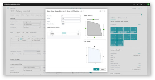 Auf Basis von Microsoft Dynamics 365 Business Central ist das neue ERP glass365 genau auf die Glasbranche zugeschnitten.