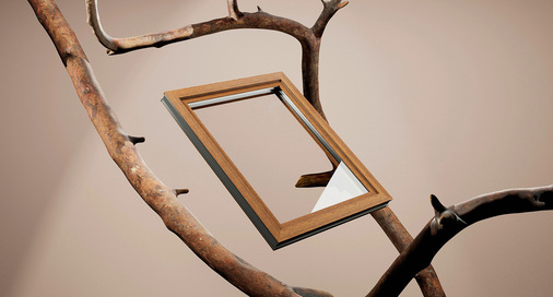 Die Dekore sind in fünf Kategorien eingeteilt, wie zum Beispiel natürliche Holztöne.