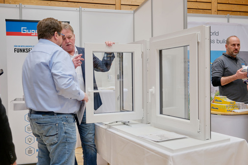 Auch die Produkte von Gugelfuss standen im Fokus der Ausstellung.