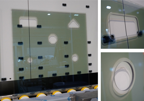 Bei diversen Tests wurden unterschiedlich Gläser rand-entschichtet. Hier Gläser von Guardian.