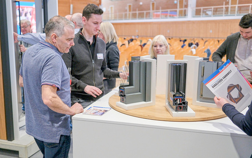 Auch die Produkte von Gugelfuss standen im Fokus der Ausstellung.