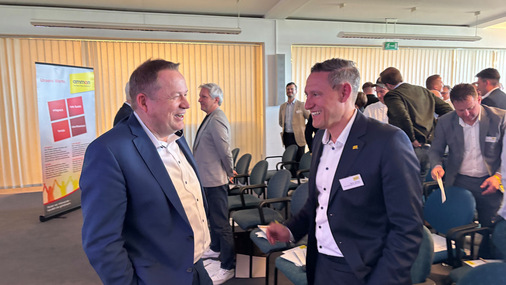 Halten die Ammon Gruppe auf Kurs: Konrad Fritz (l.) und Klaus Ammon