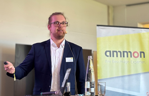 Moritz Ebert von 3E Datentechnik klärte über das Scheitern von IT-Projekten auf.