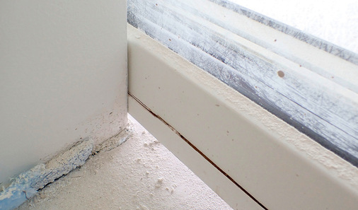 Abb 6: Kollision eines Fensterflügels mit der Leibung
