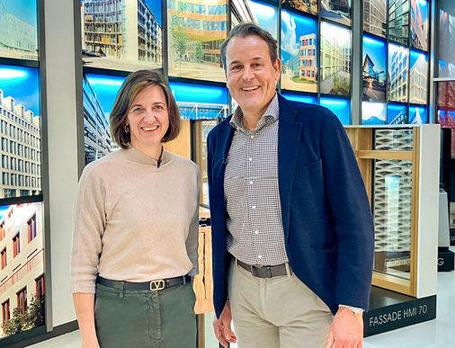 Partner: Claudia Max-Heine, Michael Schindler, geschäfts­führender Gesellschafter der Schindler ­Fenster + Fassaden GmbH.