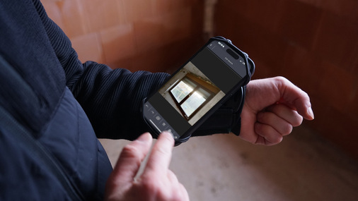 Fotos, Skizzen und Notizen werden direkt im digitalen Aufmaßblatt hinterlegt – übersichtlich und vollständig in einem Dokument.