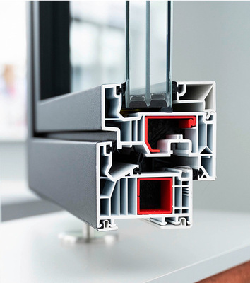 Das größte Interesse zog das neue Profil­system Veka Pure 82 auf sich.