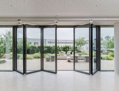 Faltanlagen erweitern nicht nur das Portfolio für den Kunden sondern auch die neue Ventana Kantine.