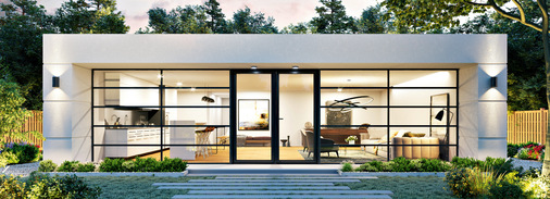 In diesem Gebäude sind die SlimLine 38 Türen von Reynaers verbaut.