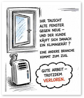 So manche Medien sprechen bereits vom Ende der deutschen Rollladen-Republik, denn Klimaanlagen machen der klassischen Beschattung zunehmend starke Konkurrenz.