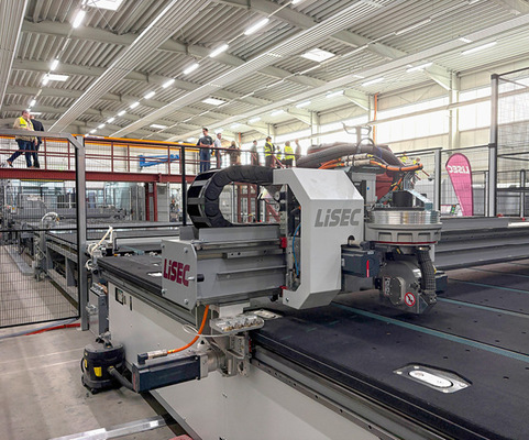 Die Anlagentechnik der neuen Isolierglas-Produktion in Kirchberg stammt von Lisec.