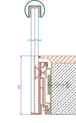 VI Plan montierte Konstruktion