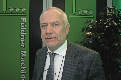 Hans Füldner, Geschäftsführer der Füldner Machines BV:<br />„Die Überarbeitung der GLASWELT war höchste Zeit.“