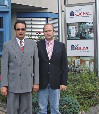 Erfolg mit Energiespar-FensternFriedrich (li.) und ­Andre Kochs