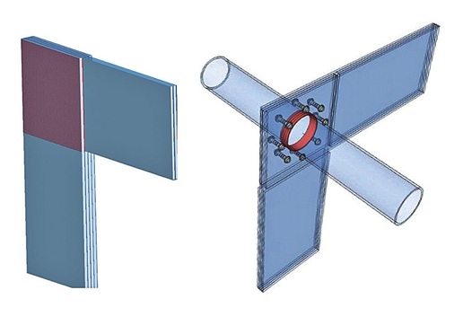 Zukunftsmusik oder bald Realität?Visualisierung von geklebten Rahmenecken.