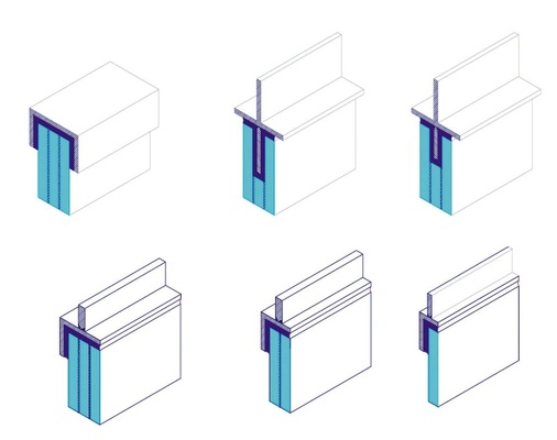 Verbindungen von Glas-Metall-­Verklebungen<br />Verschiedene Variationen geklebter linien­förmiger Silikonanschlüsse