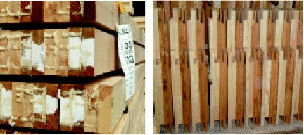 Ideal-Lösung Belmadur/KieferkantelDurch den Einsatz dieser Kantel konnte auf die Verwendung von Tropenhölzern verzichtet werden.