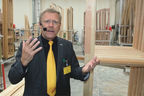 Wertbau-Chef Rainer Taig<br />„Das Holzfenster ist ein schönes Produkt, aber auch sehr viel arbeitsintensiver als ein ­Kunststofffenster.“