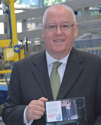Reinhard Cordes, Geschäftsführer der Frerichs Glas GmbH.