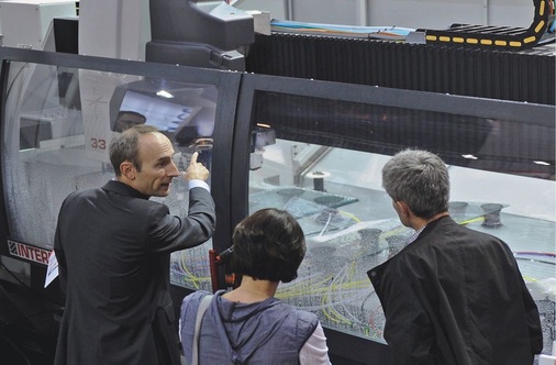 Neue Investitionen im BlickDie Maschinenaussteller spürten bei den ­Besuchern steigendes Kaufinteresse an neuer Maschinen- und ­Anlagetechnik.