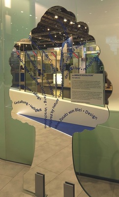 Umweltverträgliche Produkte als ZielDer Spiegel SGG Miralite Revolution hat einen sehr geringen Bleigehalt von nur 50 ppm und ist somit besonders umweltverträglich (herkömmliche Spiegel haben rund 30000 bis 50000 ppm).