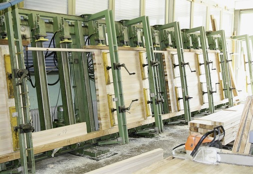 Kantelproduktion mit Schwarzwälder Weißtanne