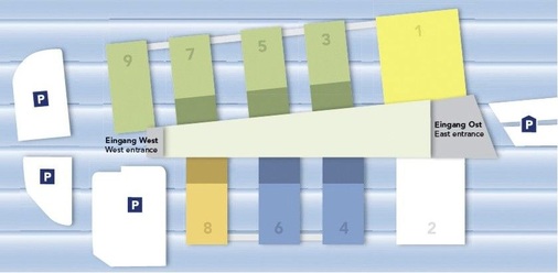 Ausgebucht: Rund 800 Aussteller werden auf 105000 m² ihre Produkte präsentieren.