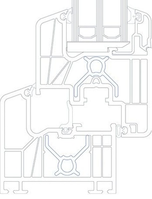 Prestige: Mit der Dämmeinlage wird der U<sub>f</sub>-Wert um 0,1 W/m²K gesenkt.