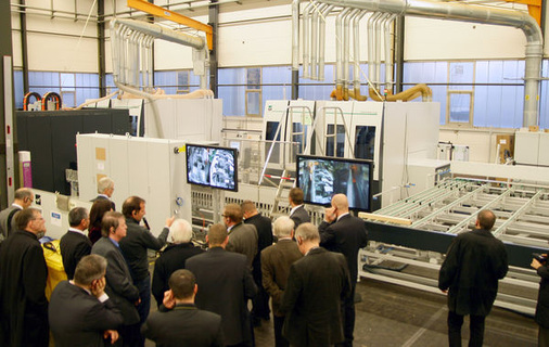 Einen hohen Aufmerksamkeitswert versprach sich Weinig u. a. von der Conturex C 226, der für den größten slowenischen Hersteller und Exporteur von Fassadenelementen in Tauberbischofsheim gebaut worden ist.