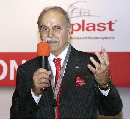 aluplast-Gründer Manfred Seitz in Ettlingen.