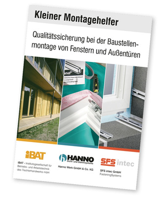 Herausgeber: iBAT Instituts-Gesellschaft für Betriebs- und Arbeitstechnik des Tischlerhandwerks mbH, 2. Auflage 2012, ca. 50 Seiten, Einzel­exemplar: 9,80 Euro, Staffelpreise: 5 Ex. für 39 Euro; 10 Ex. für 68 Euro jeweils ­zzgl. MwSt., Porto und Verpackung, ­Bestellung: iBAT GmbH, Heidering 29, 30625 Hannover