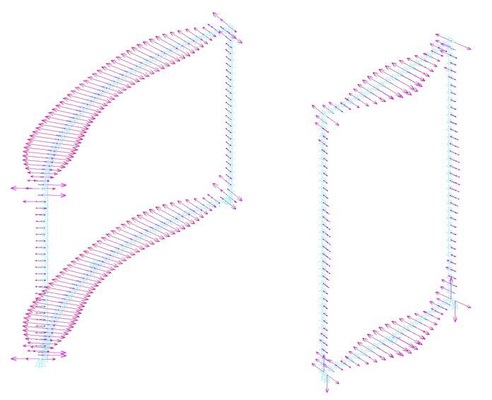 Bild 4: Beanspruchung des Randverbundes für ­verschiedene ­Seitenverhältnisse.
