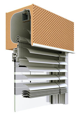 
Auch bei Raffstoren wird die Integration in die Fassade immer mehr zum Normalfall, da viele Architekten den Sonnenschutz mittlerweile immer häufiger bereits bei der Planung von Gebäuden berücksichtigen.
