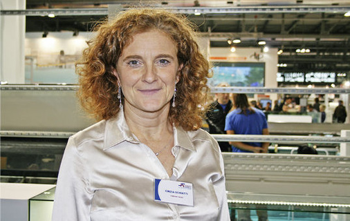 
Die Präsidentin der GIMAV, Chinzia Schiatti, zeigte sich wie Vitrum-Präsident Dino Fenzi davon überzeugt, dass die Messe nach wie vor eine Muss-Veranstaltung ist.
