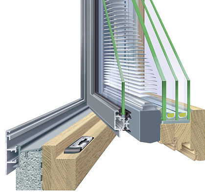 
… oder in der Holz-Aluminiumausführung als Modell Sombra.
