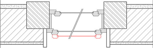 
Kastenfenster mit Aufdoppelung.
