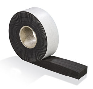 
Eingebettete Funktionsmembranen sorgen dafür, dass das Band jeweils auf der Seite mit der Diffusionsbelastung eine Sperrwirkung erzeugt.
