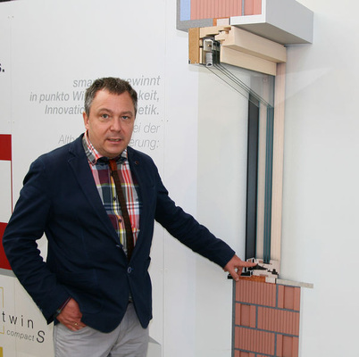 Franz Freundorfer (smartwin) freut sich über den ersten Platz beim Component Award.