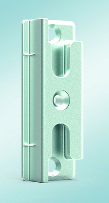 Ein eigens für Inoutic-Systeme entwickeltes Maco-i.S.-Sicherheitsschließteil hintergreift in die Profilkontur und gewährleiste damit beste Einbruchhemmung.