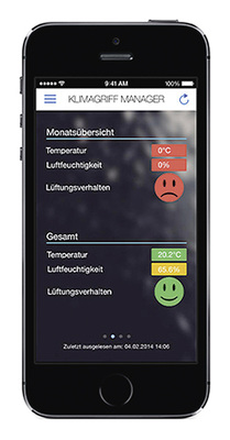 
Heizen und Lüften vom Sofa aus via App.
