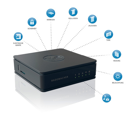 



Einen ganz eigenen Weg geht Rademacher mit dem Homepilot2, der Licht, Heizung, Sonnenschutz und Multimedia verbindet.
