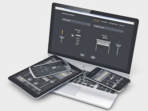 



Warema will die Bedienung vereinfachen. Das System beschränkt sich auf seiner Oberfläche auf die wichtigsten Funktionen und soll damit sehr übersichtlich bleiben.
