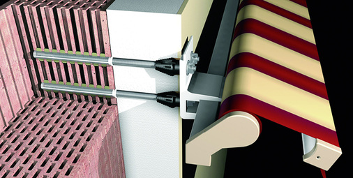 



Bereits 2006 stellte Fischer auf der R+T sein Thermax-Dübelsystem vor, das im Prinzip eine ganz simple sichere Stehbolzenmontage in entsprechender Dimensionierung und mit weiteren zusätzlichen Eigenschaften abbildet. 
