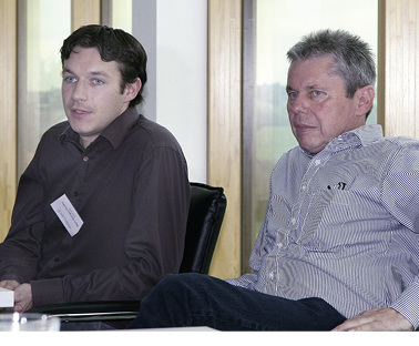 
Schon Richards Vater Georg Prüller glaubte an das Optimierungspotenzial in der Eckverbindung von Holzfenstern.
