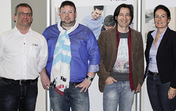 
Werben für das Verständnis zwischen Planern und Ausführenden (v.l.): Frank Unglaub, Technischer Fachplaner und Projektmanager von tremco illbruck, Alexander Dupp (www.sachverstaendiger-tischler.de), Architekt John Kosmalla und die Fachanwältin für Bau- und Architektenrecht Manuela Reibold-Rolinger.
