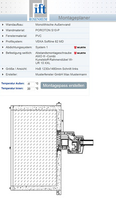 <p>
Mit wenigen Klicks kann ein Baukörperanschluss geplant, berechnet und nachgewiesen werden. 
</p>